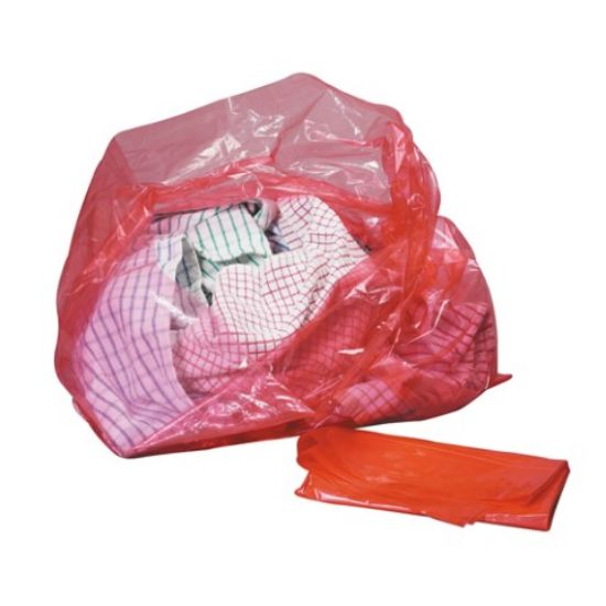 Dissolvable Strip Laundry Bags Red 18x28x38" 120g 90l (200)