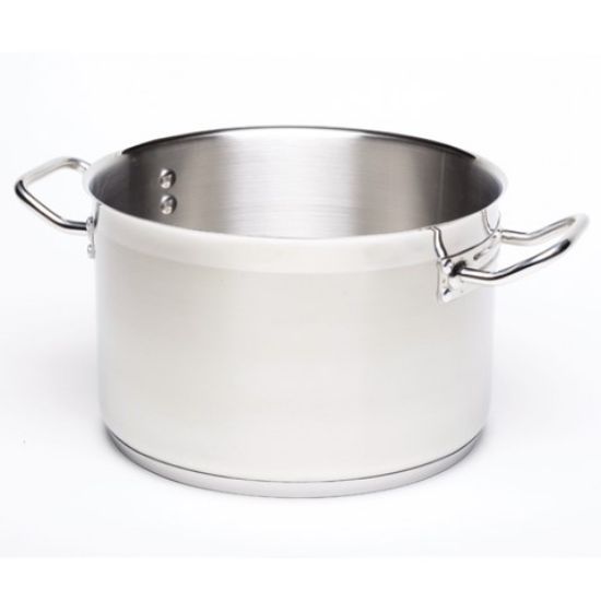 Gw Stainless Steel Casserole 12.9ltr D32cm H16cm No Lid