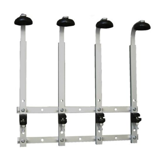 Alum Optic Wallbar 4 Bottle