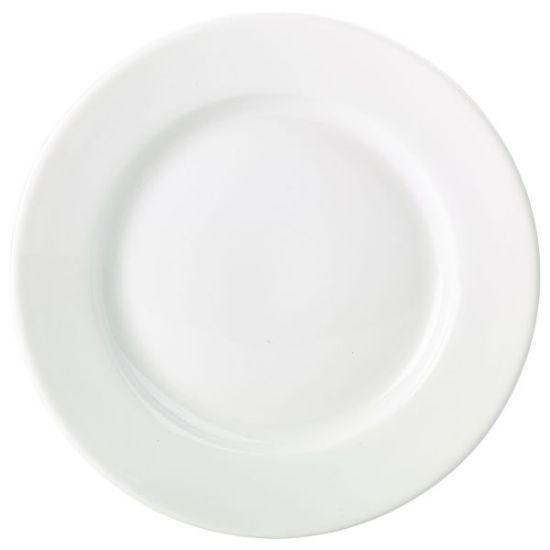 Genware Porcelain White Classic Winged Plate 31cm 12.25" (6)