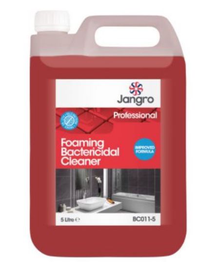 Jangro Professional Foaming Bactericidal Cleaner 5ltr (Single)