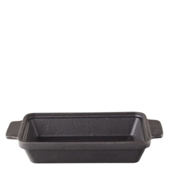 Cast Iron Mini Rectangular Eared Dish 8" 15oz (Single)