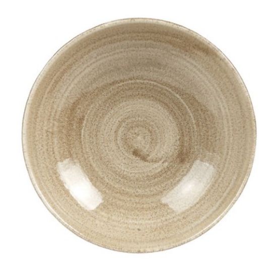 STONECAST COUPE BOWL 7.25" PATINA ANTIQUE TAUPE (12)