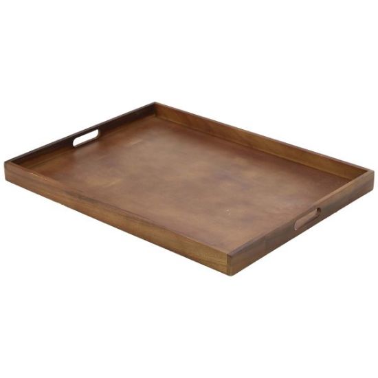 Butler Tray Acacia Wood 64x48x4.5cm