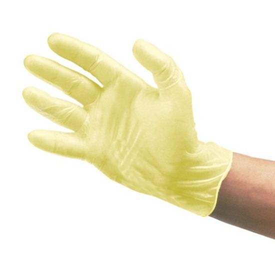 Jangro Professional Latex Natural Gloves Powder Free Medium (Pack of 100)