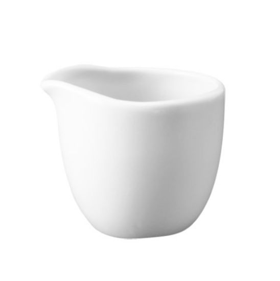 CASE OF 24 UNHANDLED MINI JUG 3OZ WHITE