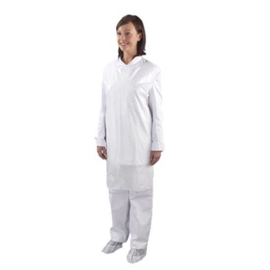 Apron Disposable 107x69cm White (100)