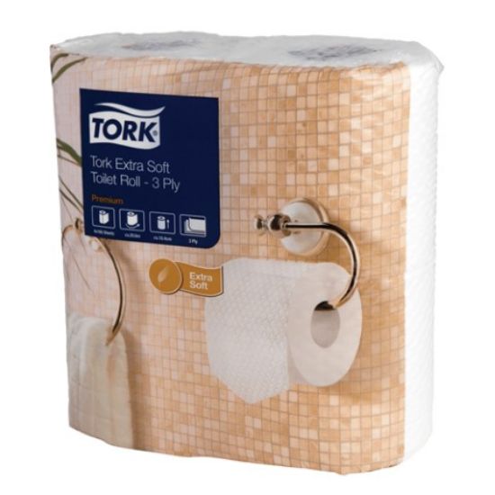 TORK EXTRA SOFT TOILET ROLL 3PLY 170sht (40)