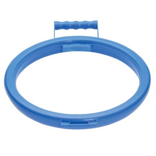 BLUE HANDY HOOP SACK HOLDER AND BRACKET