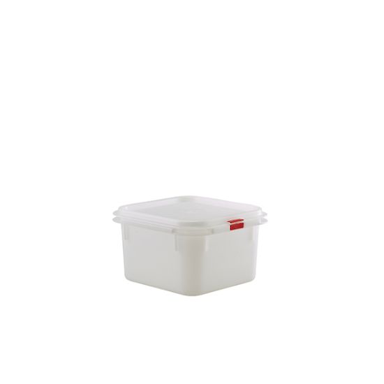 Genware Polypropylene Gastronorm Container GN 1/6 100mm 1.9ltr