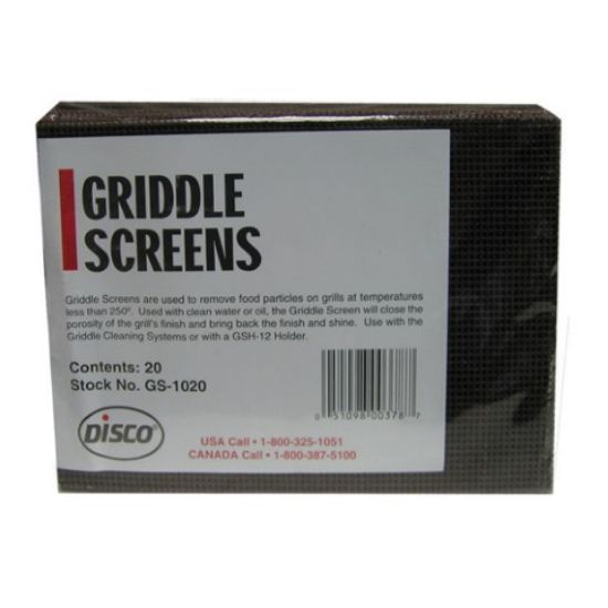 Griddle Screen Black (Pack Of 10)