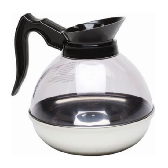 Coffee Decanter Polycarbonate 1.9ltr With Stainless Base