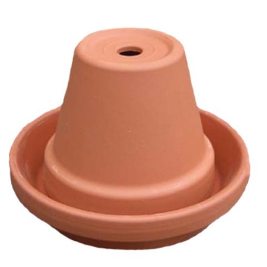 Mini Flowerpot Ashtray 8x7cm With Saucer 11cm