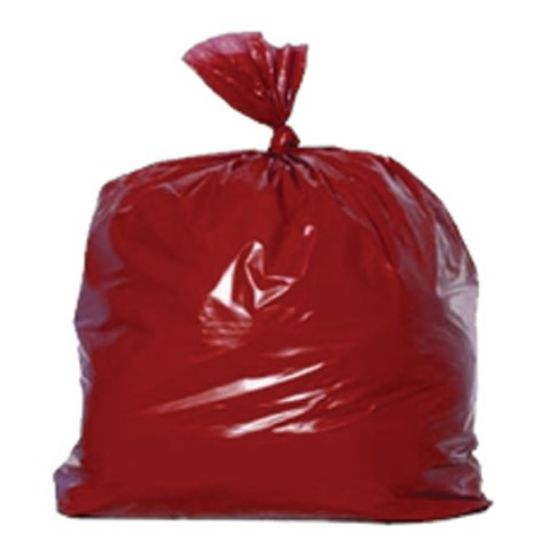 Refuse Sacks Heavy Duty 180g 18x29x39" Red 15kg/90l (200)