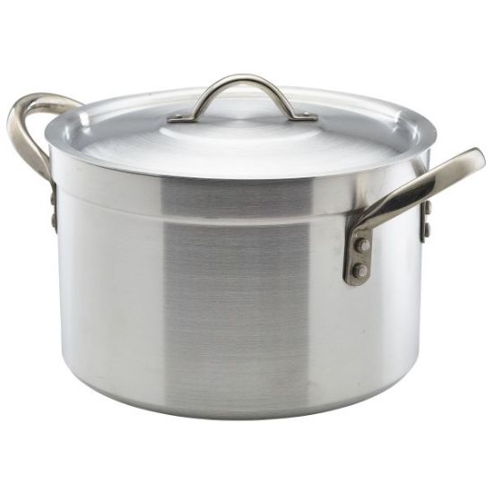 Aluminium Stewpan Supplied With Lid 17 Ltr