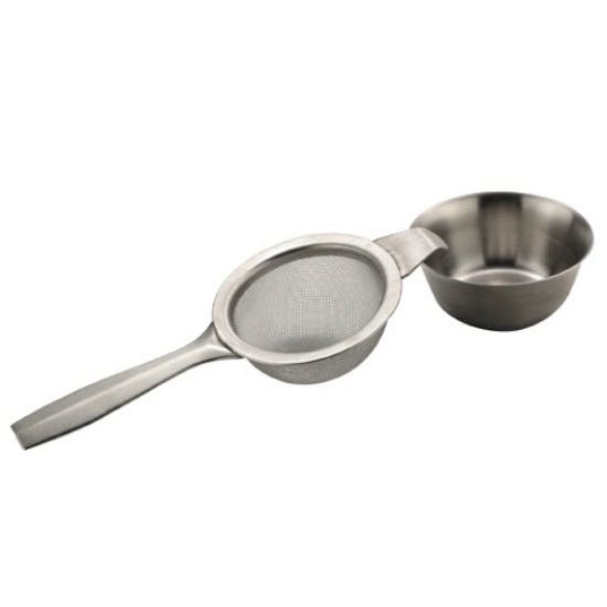 Tea Strainer & Drip Bowl St/St