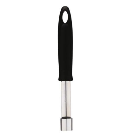 Black Handled Stainless Steel Apple Corer 20.5cm