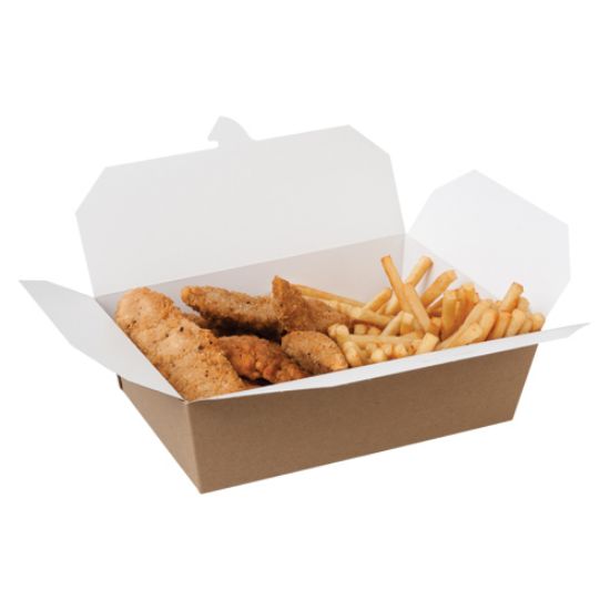 Compostable Kraft Multi Food Box 1950ml (200)