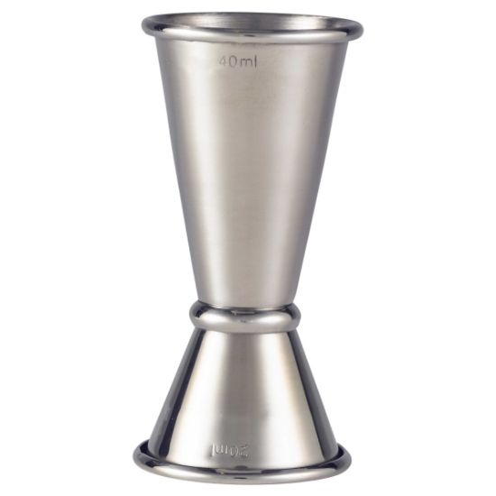 JIGGER 20/40ML STAINLESS STEEL