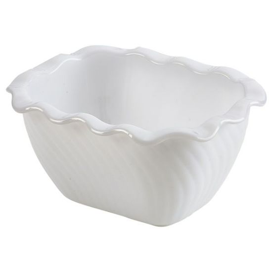 TULIP CROCK 1.1KG WHITE 158x127x89MM