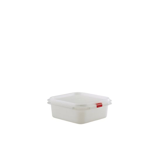 Genware Polypropylene Gastronorm Container GN 1/6 65mm 1.2ltr