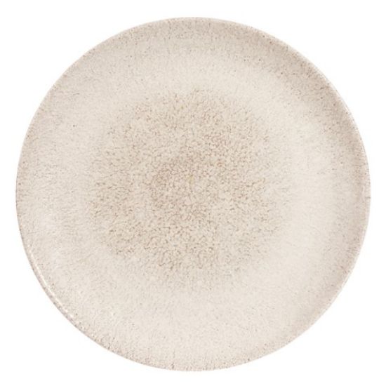RAKU AGATE GREY COUPE PLATE 11.25" (12)
