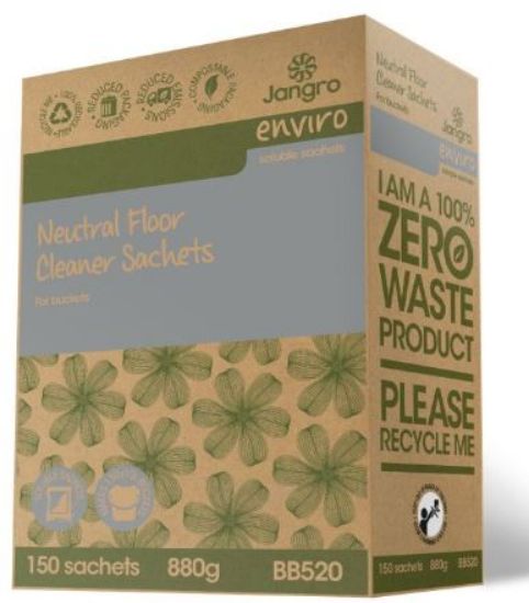 JANGRO ENVIRO NEUTRAL FLOOR CLEANER SACHETS FOR BUCKETS (150)