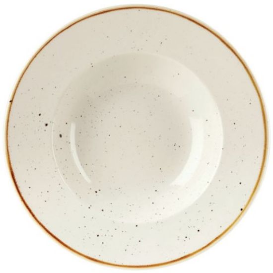 STONECAST PROFILE WIDE RIM BOWL 11" BARLEY WHITE (12)