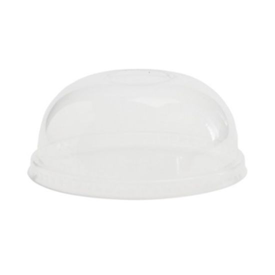 CASE OF (500) VEGWARE DOME COLD LID 115MM CLEAR FITS 12-32OZ SOUP 115 SERIES