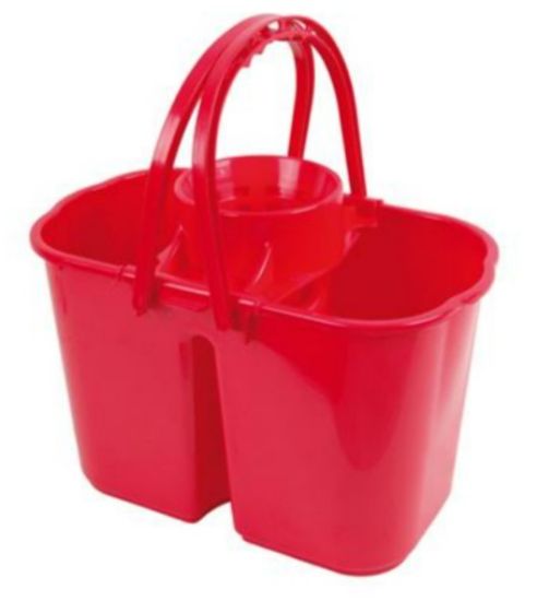Duo Hygiene 15 Ltr Bucket Red