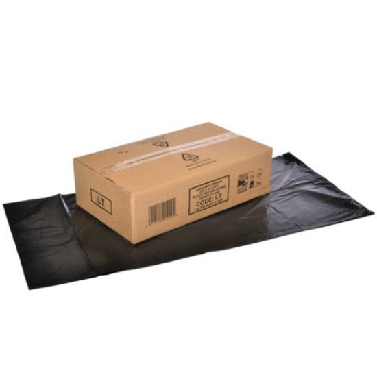 Black Heavy Duty Refuse Sacks 20x34x38" 15kgs/120l (200)
