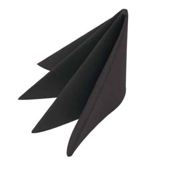 Tork Airlaid Dinner Napkin 40cm Black (Pack of 50)