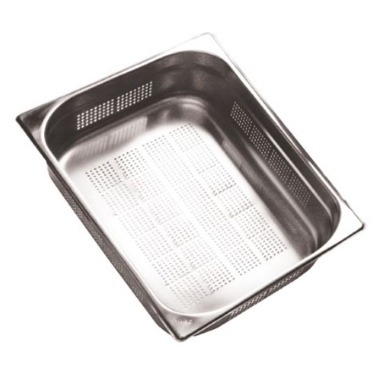 S/S Gastronorm Perforated Pan 1/2 100mm