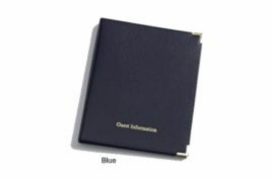 Hotel Guest Information Room Folder Blue (10)