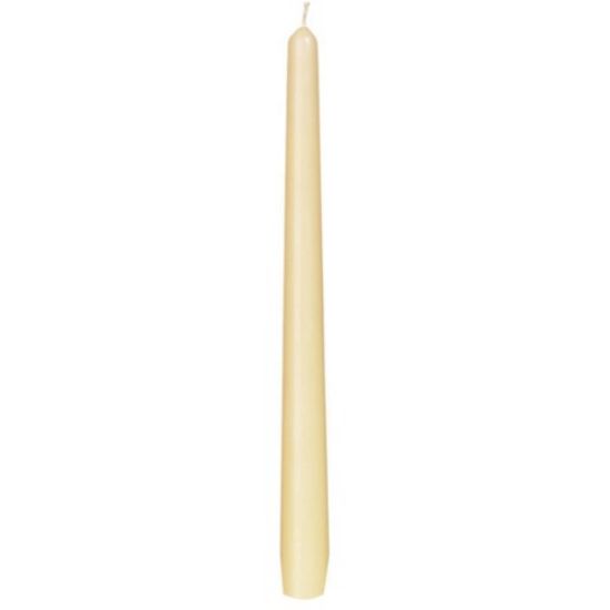 Taper Candle 10" Cream 7.5hr (100)