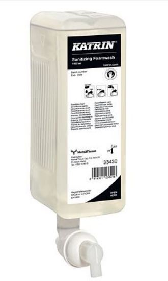 KATRIN SANITISING FOAM HANDWASH SOAP 1LTR (6)