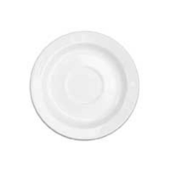 CASE OF 24 ALCHEMY COFFEE SAUCER 5" WHITE (24)