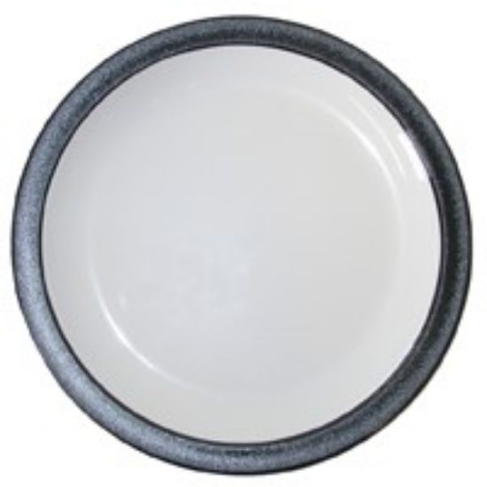 Duo Polycarb Plate 6.75" With Black Rim (12)
