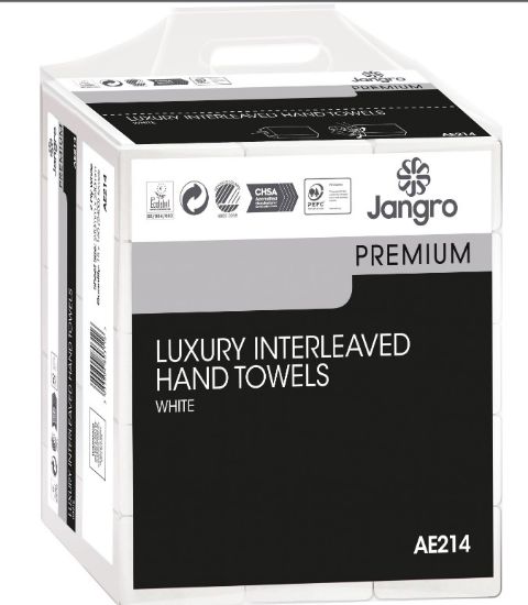 Jangro Luxury 2ply Interleaved Hand Towels (2400)