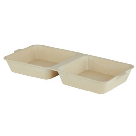 Zhu Bamboo Burger Carton 32x15x4cm
