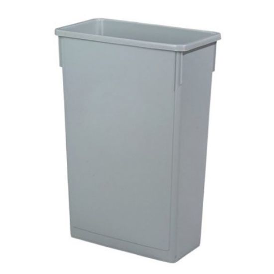 Slim Jim Waste Container 87l Grey