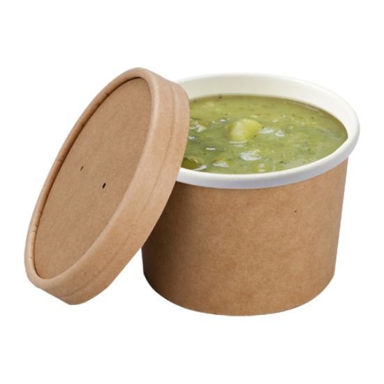 COMPOSTABLE SOUP CUP 225ML (500)