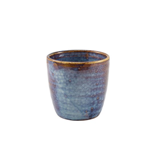 Terra Porcelain Aqua Blue Chip Cup 30cl 10.5oz (6)