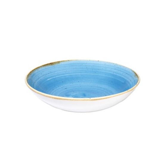 Churchill Stonecast Coupe Bowl 7.25" Cornflower Blue (Case Of 12)