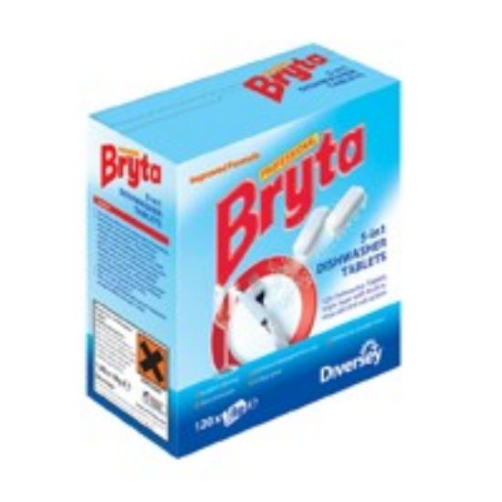 Bryta 5in1 Dishwasher Tablets 2kg (Pack Of 120)