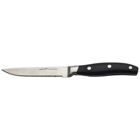 Premium Black Handled Steak Knife (12)