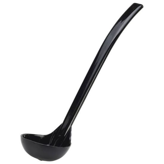 Black Polycarbonate Sauce Ladle 1oz