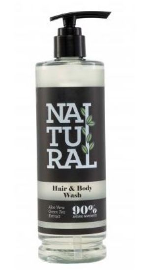Eco 90% Natural Hair And Body Wash 400ml Pump Dispenser (Case of 10)