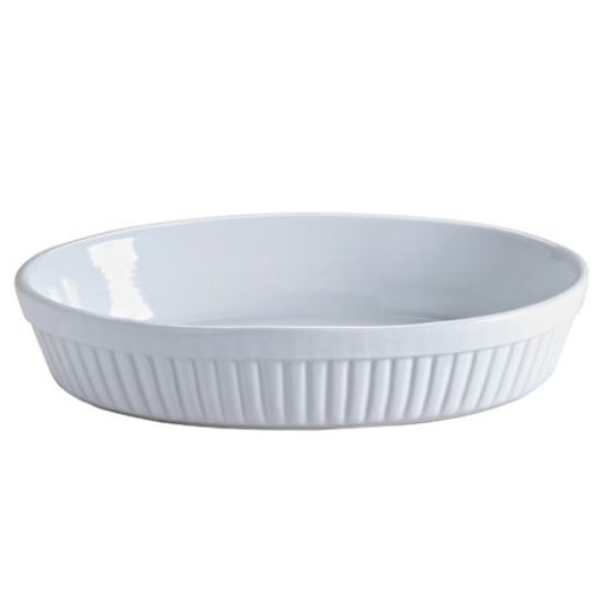 Oval Roaster 28cm White