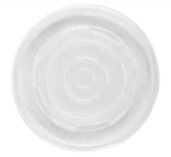 Plastic Transparent Vented Lid For Microwavable Soup Container 8-16oz (Case of 500)